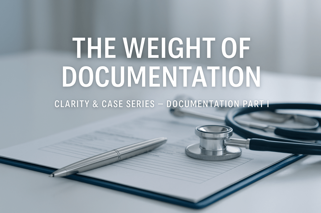 The Weight of Documentation : How a Single Line Can Change a&nbsp;Case