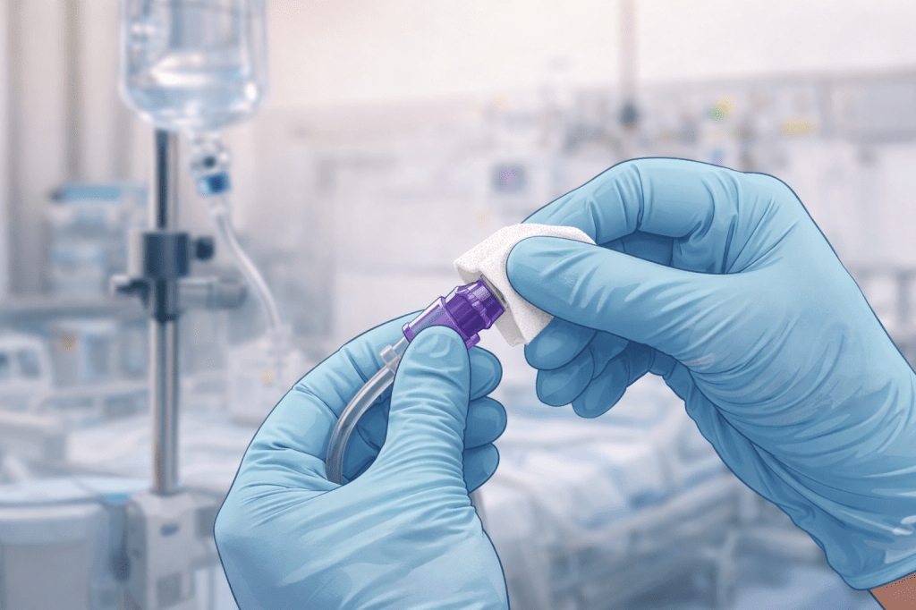 Why Nurses Clean the IV Hub Every Single Time
